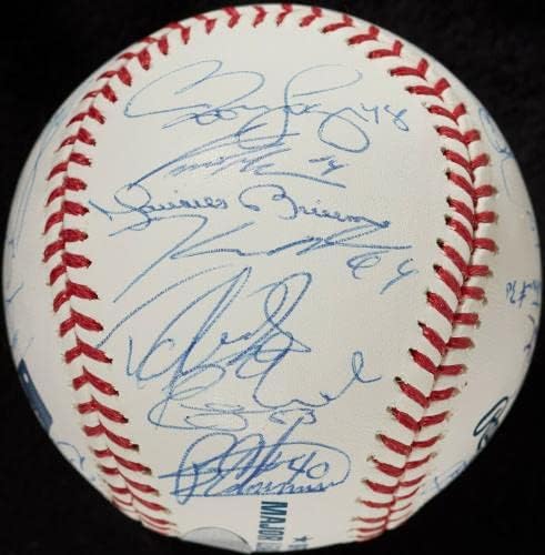 2011 New York Yankees Takımı Beyzbol İmzaladı Derek Jeter Mariano Rivera Steiner - İmzalı Beyzbol Topları
