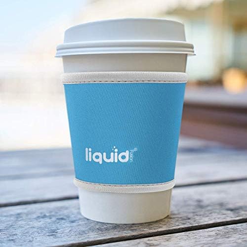 Grand Fusion Kahve Fincanı Tutacağı, Seyahat için Damla Geçirmez ve Tekrar Kullanılabilir Sıcak ve Buzlu Kahve Kılıfı, Kağıtlarda