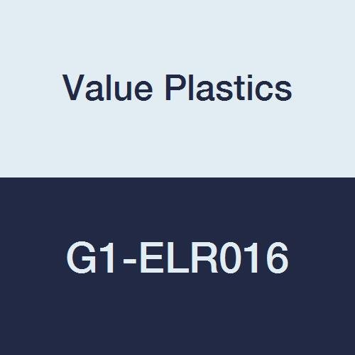 Değer Plastik Dirsek Redüksiyon Konnektörü, 400 Serisi Dikenler, 1/8, 3/32 ID Tüp, Beyaz Naylon (10'lu Paket)