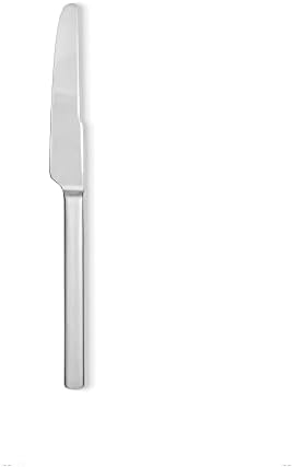 Alessi Kuru 8-3/4 inç Sofra Bıçağı, Saten Saplı 6'lı Set