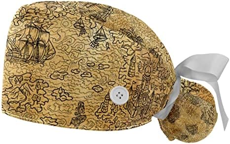 Kabuklu Deniz Kabuğu Deniz Yaşamı 2 Adet Ayarlanabilir Kabarık Şapka Düğmeleri ve Ter Bandı Şerit Kafa Kravat Kapakları