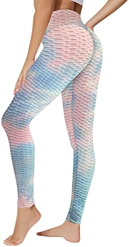 YALFJV Örgü Yoga Pantolon Kadınlar için Yoga Pantolon Egzersiz Koşu kadın Spor Atletik Spor Tayt Pantolon Yoga Pantolon Kadınlar