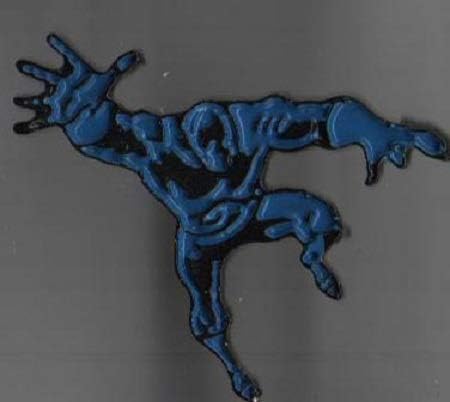 Marvel'in Siyah Panter Mavisi ve Siyah Karakteri 1/2 x 1 1/4 Emaye Pim sm