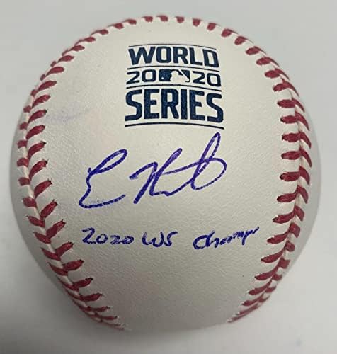 Enrique Kikè Hernandez, 2020 Dünya Serisi Beyzbol psa'sını İmzaladı !C86191 Dodgers-İmzalı Beyzbol Topları