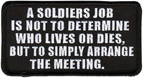 Resmi Lisanslı Orijinaller Bir Askerin İşi Kimin Yaşadığını veya Öldüğünü Belirlemek değil, sadece Toplantıyı Düzenlemektir-4