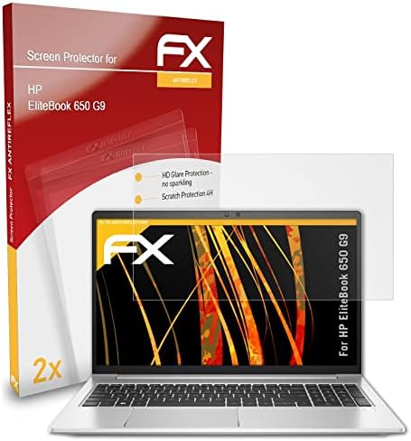 atFoliX Ekran Koruyucu ile Uyumlu HP EliteBook 650 G9 Ekran Koruyucu Film, Yansıma Önleyici ve Şok Emici FX Koruyucu Film