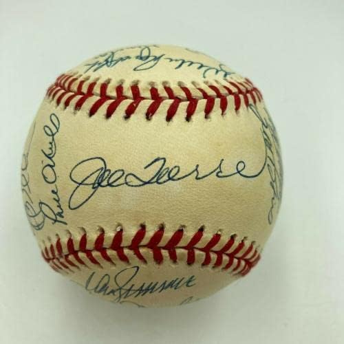 1999 Yankees Takımı İmzaladı Dünya Serisi Beyzbol Derek Jeter Mariano Rivera JSA İmzalı Beyzbol Topları