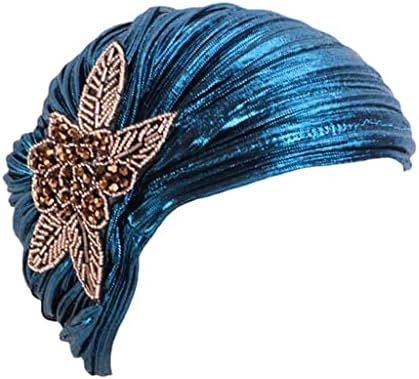 XXXDXDP Kadın Hicap Türban şapka Şapka Bere Bayanlar saç aksesuarları Eşarp Kap Saç Dökülmesi (Renk: Gri, Boyut: 1)