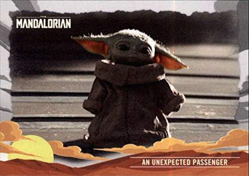 2020 Topps Çocuğun Mandaloryalı Yolculuğu 14 Beklenmedik Bir Yolcu Bebek Yoda Star Wars Ticaret Kartı