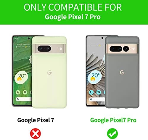 FYY Googel Pixel 7 Pro için Kılıf (2022), Premium PU deri cüzdan Telefon Kılıfı [Kart tutucu] ve [Not Cebi] ile Folio Standı