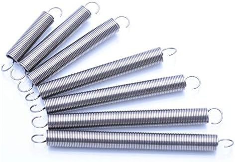 Metal Gergi Yayı Değiştirme Paslanmaz Çelik Gergi Yayı Spiral Gergi Yayı Çelik Tel Çapı 0.5 mm Dış Çap 6mm Geri Çekme Yayı