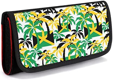 Palmiye Ağaçları Jamaika Bayrağı Taşıma Çantası Anahtarı Taşınabilir Oyun Konsolu saklama çantası Tutucu Kart Yuvası Aksesuarları