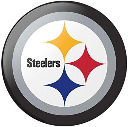PopSockets: Telefonlar ve Tabletler için Değiştirilebilir Kapaklı PopGrip-NFL-Pittsburgh Steelers Kaskı