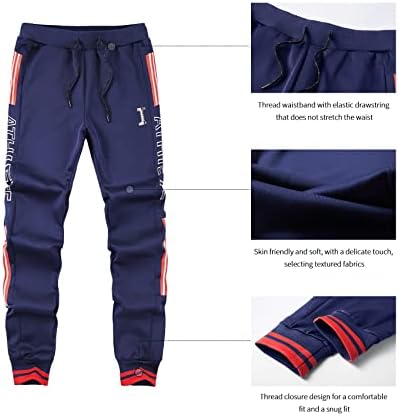 W JIANWANG erkek Rahat Eşofman Uzun Kollu koşu kıyafetleri Eşofman Setleri Parça Ceket ve Pantolon 2 Parça Kıyafet