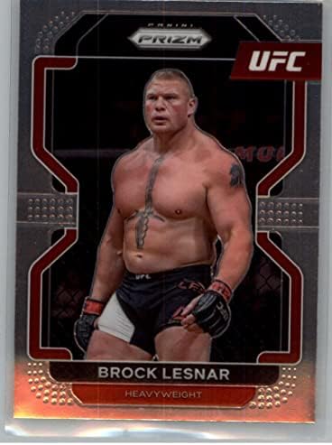 2022 Panini Prizm UFC 159 Brock Lesnar Ham (NM veya Daha İyi) Durumda Resmi MMA Ticaret Kartı