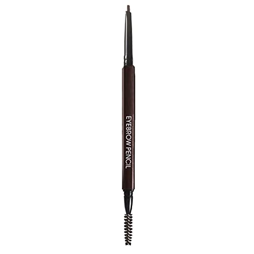 Kaş Kalemi 2 İn 1 Otomatik Su Geçirmez Göz Makyajı Kaş Tonları Fırça Uzun Ömürlü kaş kalemi 1000 saat Tonu (A, Bir Boyut)
