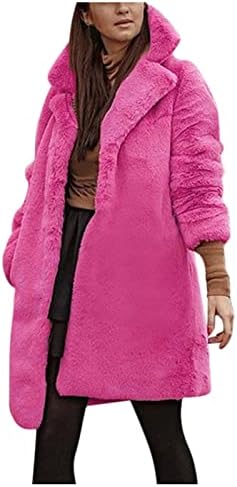 OVERMAL Womens Kış Teddy Bear Faux Ceket Ceketler Bayanlar Sıcak Jumper Dış Giyim