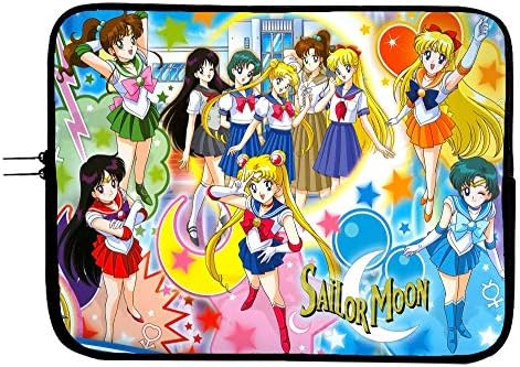 Brand3 Anime Sailor Moon dizüstü bilgisayar için kılıf çanta Notebook Çantası 13 13.3 Anime laptop çantası Dizüstü / Tablet