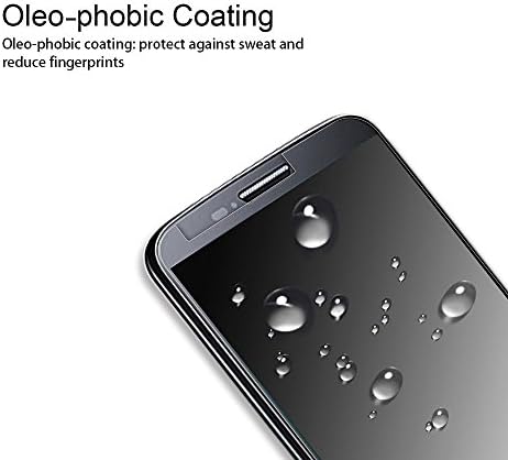 (2 Paket) Supershieldz için Tasarlanmış Samsung Galaxy A6 (2018) Temperli Cam Ekran Koruyucu, Çizilmez, Kabarcıksız