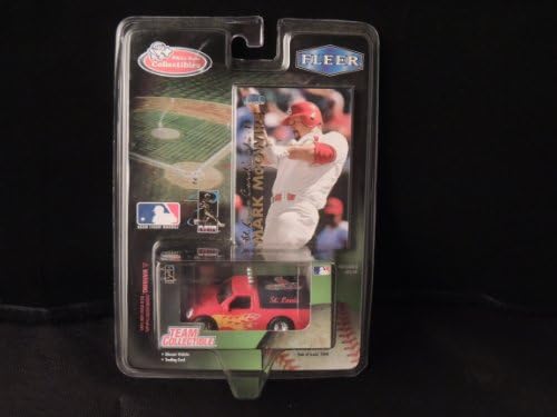 Louis Cardinals 1999 Beyaz Gül MLB Diecast 1:64 Ölçekli Ford F-150 Kamyon Mark McGwire Polar Kart Beyzbol Koleksiyon