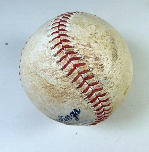 2021 Colorado Rockies Maçında Los Angeles Dodgers Kullanılmış Beyzbol Tapia Zemin Dışı Oyun Kullanılmış Beyzbol Topları