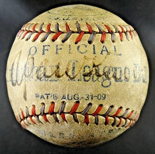 Nadir 1916 Hawaiili Çinli Gezginler, William Buck Tin Lai İmzalı Beyzbol Toplarıyla Beyzbol İmzaladı