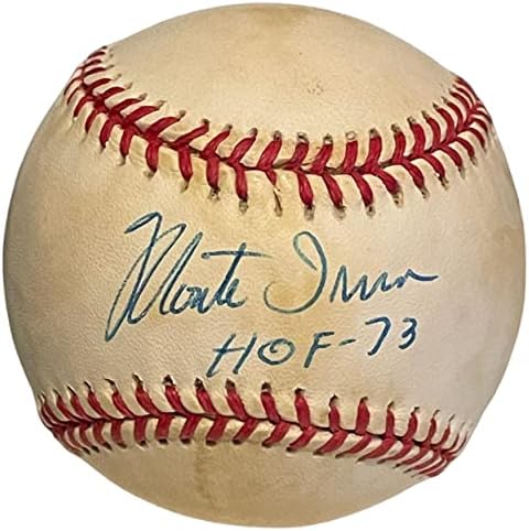 Monte Irvin HOF 73 İmzalı Resmi Ulusal Lig William D. White Beyzbol-İmzalı Beyzbol Topları