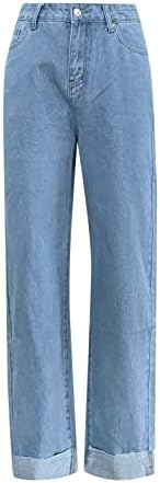 MIASHUI Jean Pantolon Kadınlar için Sıkı Kadın Moda Kot Düz Renk Yüksek Bel Bayan Jean Tulum ve Tulumlar Pantolon