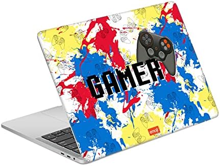 Kafa Çantası Tasarımları Resmi Lisanslı Emoji ® Gamer Sanat Desenleri Mat Vinil Sticker Cilt Çıkartması Kapak MacBook Pro