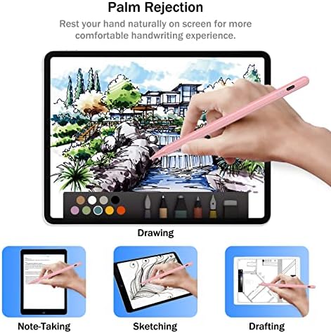 Cısteen Pro Kalem için iPad (2018-2022) ile 2 Paket Kağıt Ekran Koruyucu için iPad Hava 5 (2022), iPad Hava 4 (2020) 10.9