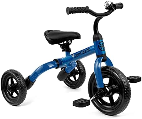 2 İla 4 Yaş Arası Bebekler için XPIY Üç Tekerlekli Bisiklet, Erkekler ve Kızlar için 3'ü 1 arada Katlanır Bebek Bisikleti,
